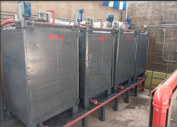 planta mezclado químicos 10.000l